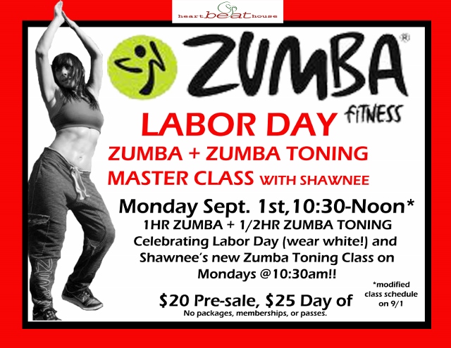 Zumba 2025 labor day