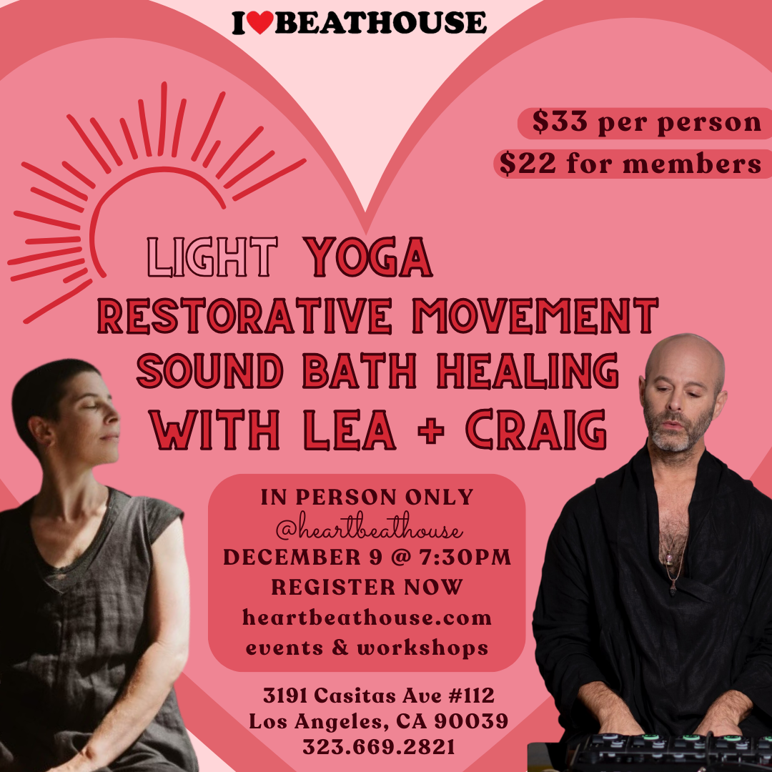 Lea & Craig Restorative Yoga Sound Bath December