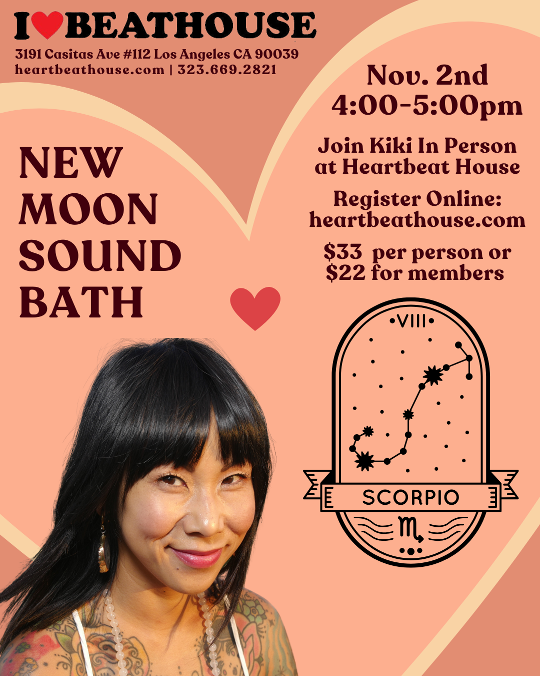 Scorpio New Moon Sound Bath