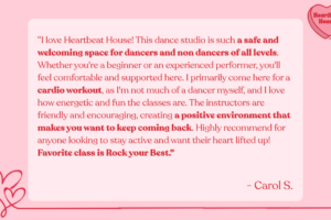 Heartbeat House testimonial