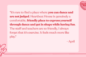 Heartbeat House testimonial