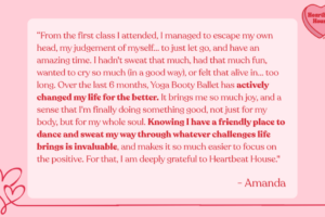 Heartbeat House testimonial