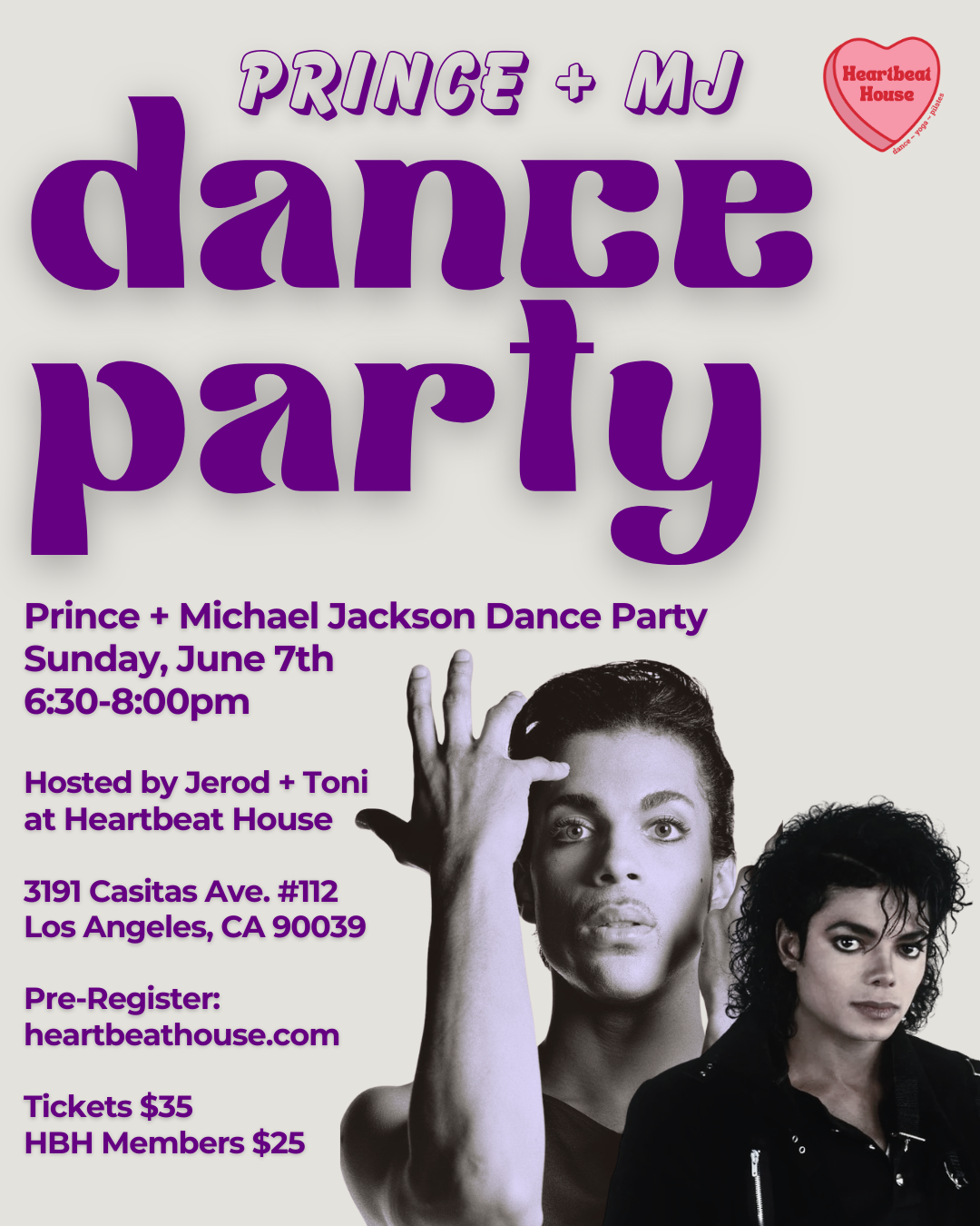 Prince and Michael Jackson Dance Party 2026