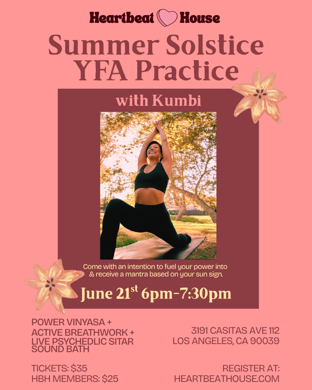 Summer Solstice YFA Workshop