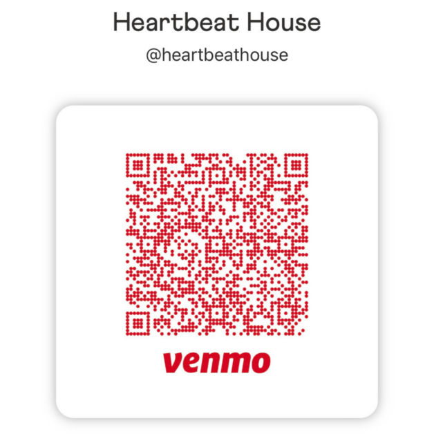 Heartbeat House Venmo